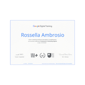 Certificazione di Google