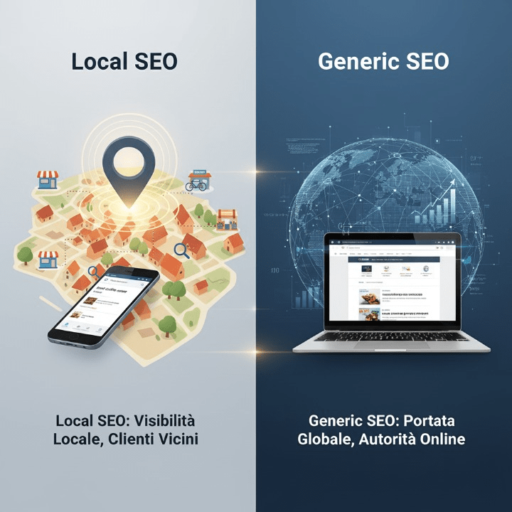 Differenze tra Local SEO e SEO generica 1 Differenze tra Local SEO e SEO generica