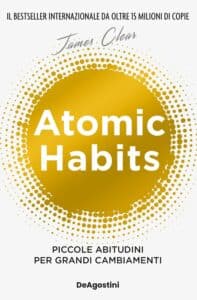 Settembre 2025 - per la rubrica mensile "Ispirazione in vetrina", Libro Atomic Habits di James Clear