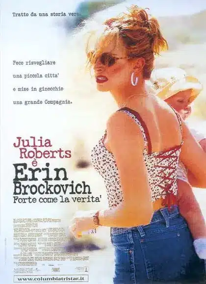 Ottobre 2025 - Ispirazione in Vetrina - locandina film Erin Brockovich