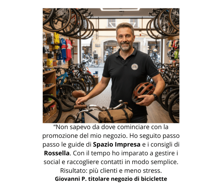 Home 12 Home - Spazio Impresa - Recensione di Giovanni P. titolare negozio di biciclette