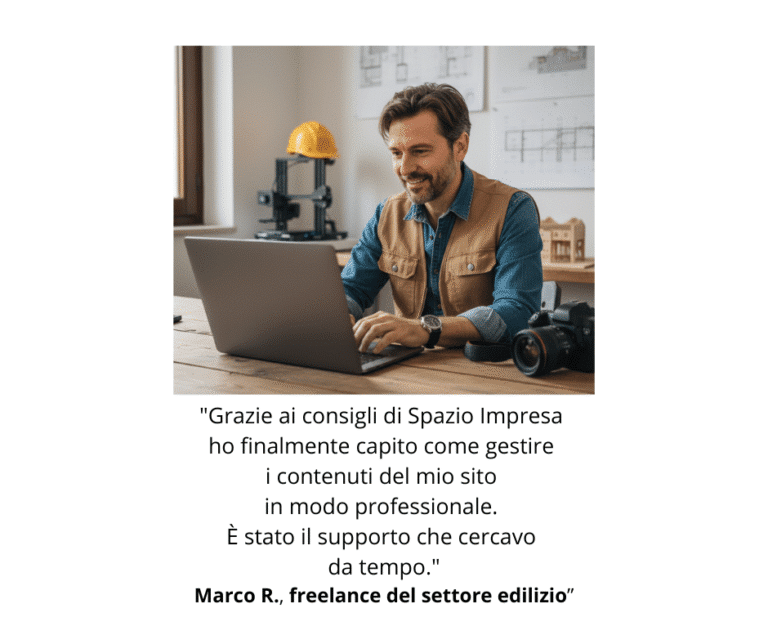 Home 8 Home- Spazio Impresa - Recensione cliente Marco R. freelance settore edile
