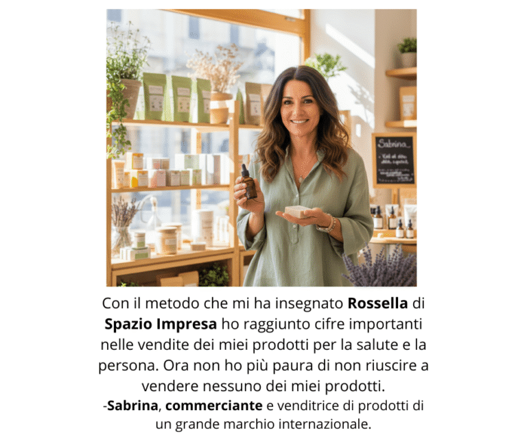 Home 10 Home - Spazio Impresa - Recensione cliente Sabrina, commerciante