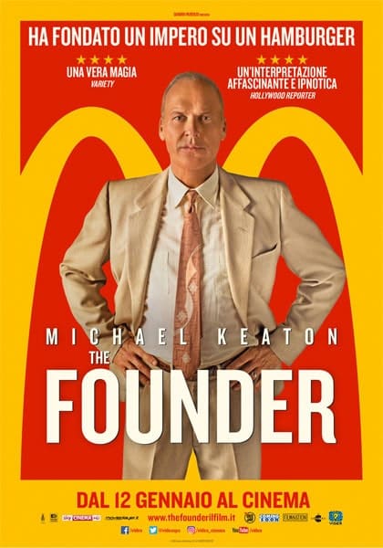 Ispirazione in vetrina - Novembre 2025 Locandina film "The founder" del 2016